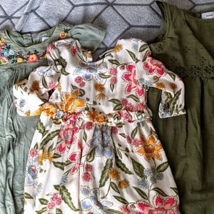Set of Three Girls Dresses